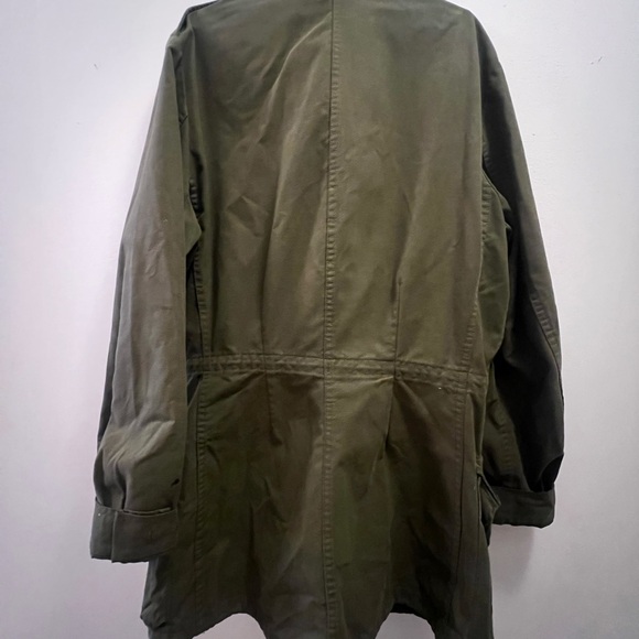 Olive Green Military Field Jacket - Picture 4 of 5
